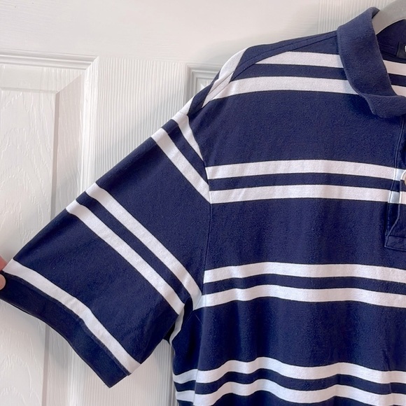 Cremieux Classics Striped Short Sleeve Polo Shirt - Picture 3 of 11